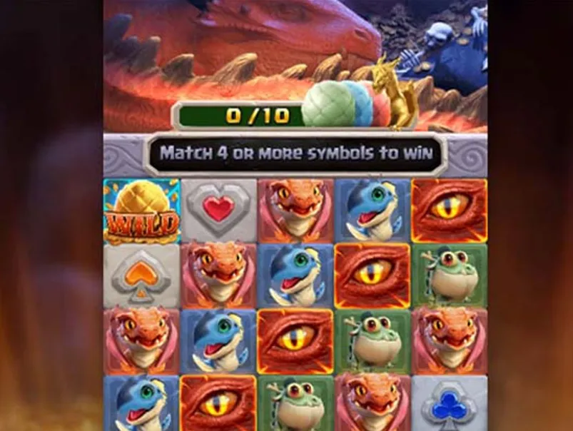 Chơi slot game Dragon Hatch trúng thưởng cực lớn