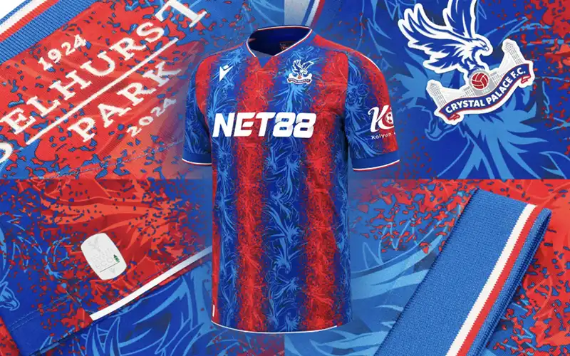 NET88 tài trợ áo đấu CLB Crystal Palace: Lợi hay hại?